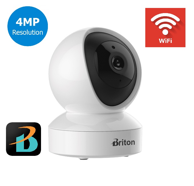 دوربین مداربسته بیسیم برایتون 4 مگاپیکسل وای فای - ایمن فروش ( آرشانوین )