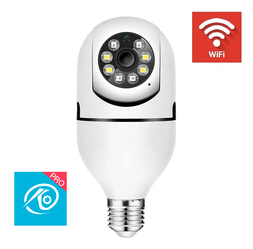 دوربین مداربسته طرح لامپ wifi مدل Okam Pro - ایمن فروش ( آرشانوین )