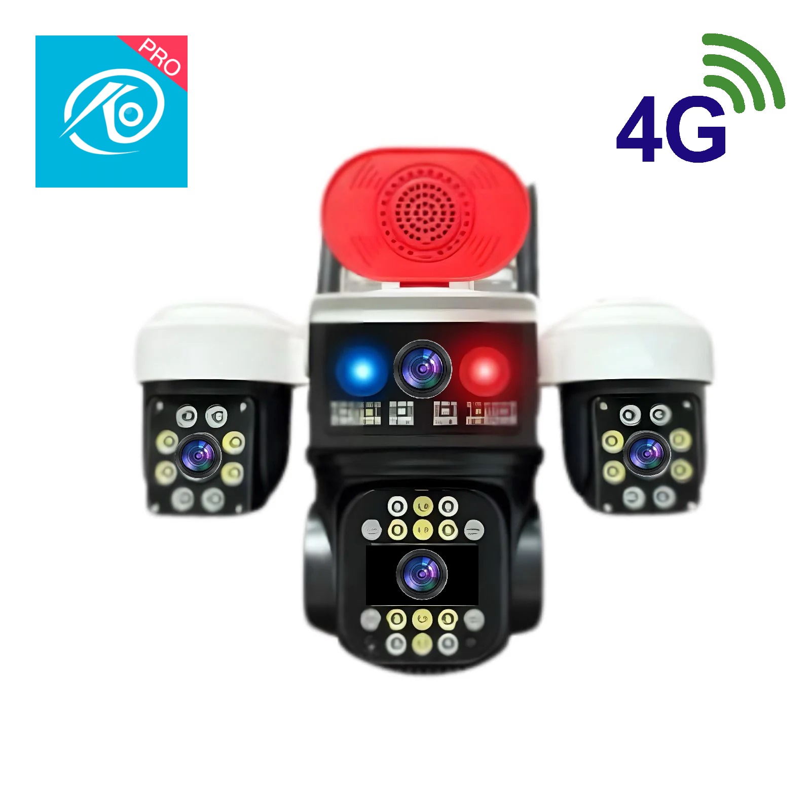 دوربین مداربسته سیمکارتی ۴ لنز واقعی - ایمن فروش ( آرشانوین )